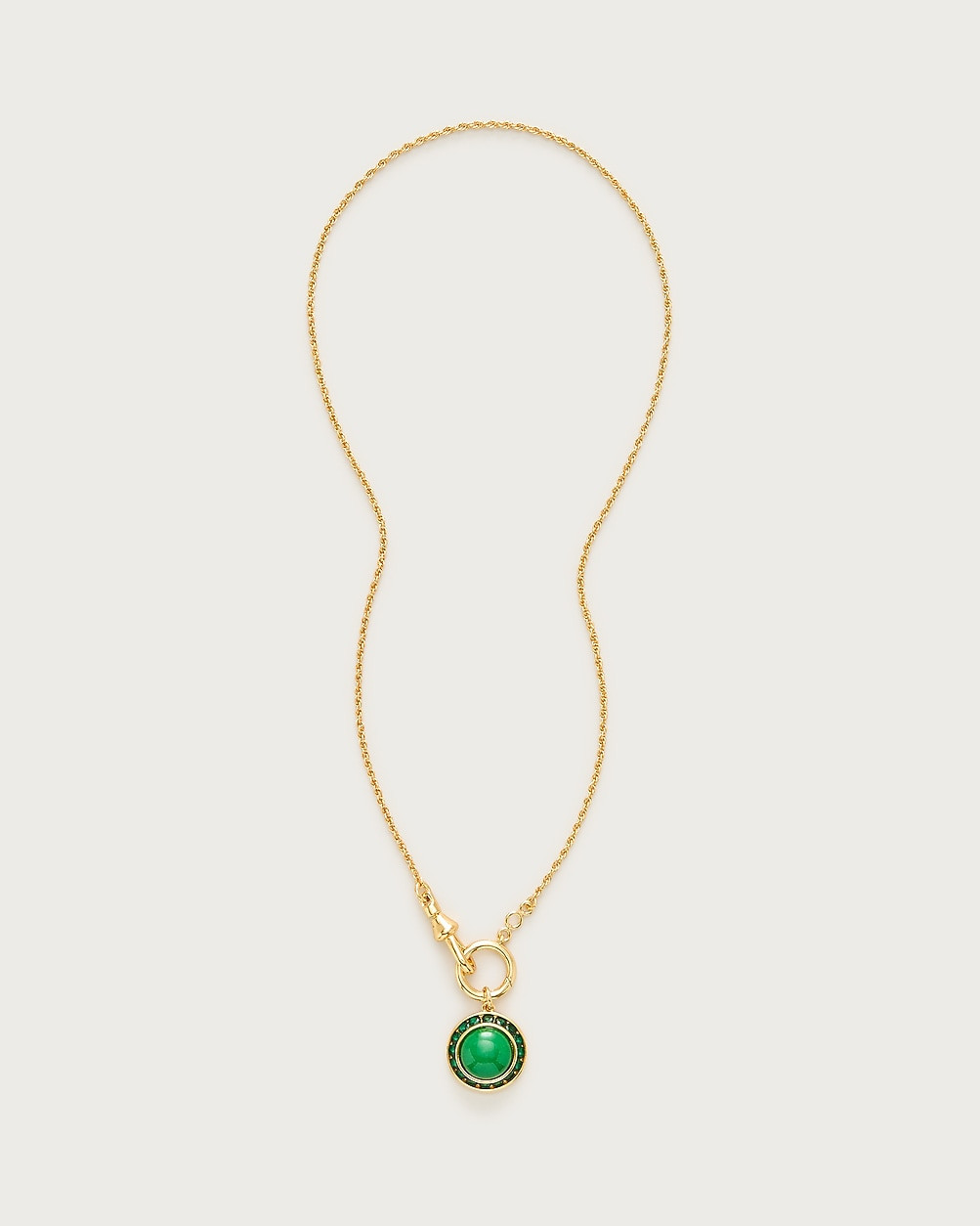 Inset crystal necklace | J. Crew US