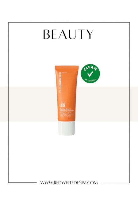 My favorite face sunscreen! This goes on lightweight and smooth and is perfect to wear a new your make up. It’s also clean by Sephora! Also works to protect against free radicals and help improve the brightness of your skin. Also fight against aging. Most importantly it does not smell like sunscreen! SPF 30

Linking all my favorite Sephora sale picks below !

#LTKbeauty