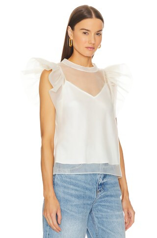 Corina Ruffle Sleeve Top
                    
                    SIMKHAI | Revolve Clothing (Global)