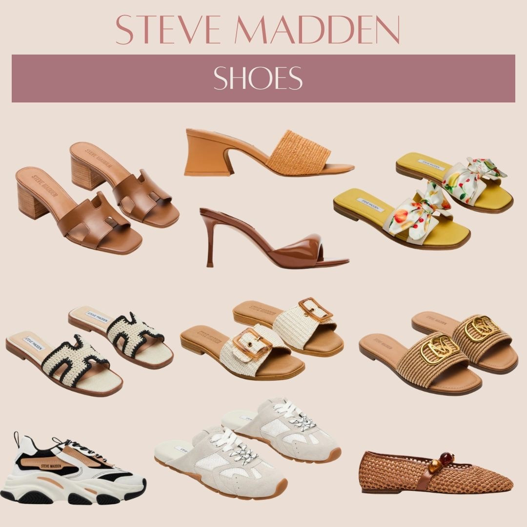 Steve Madden shoes that are perfect for Spring/ Summer! Use code FRIEND for 30% off almost all styles. #spring #summeroutfit #shoes #heels #slides #flats #workwear 

#LTKSaleAlert #LTKootd #LTKWorkwear