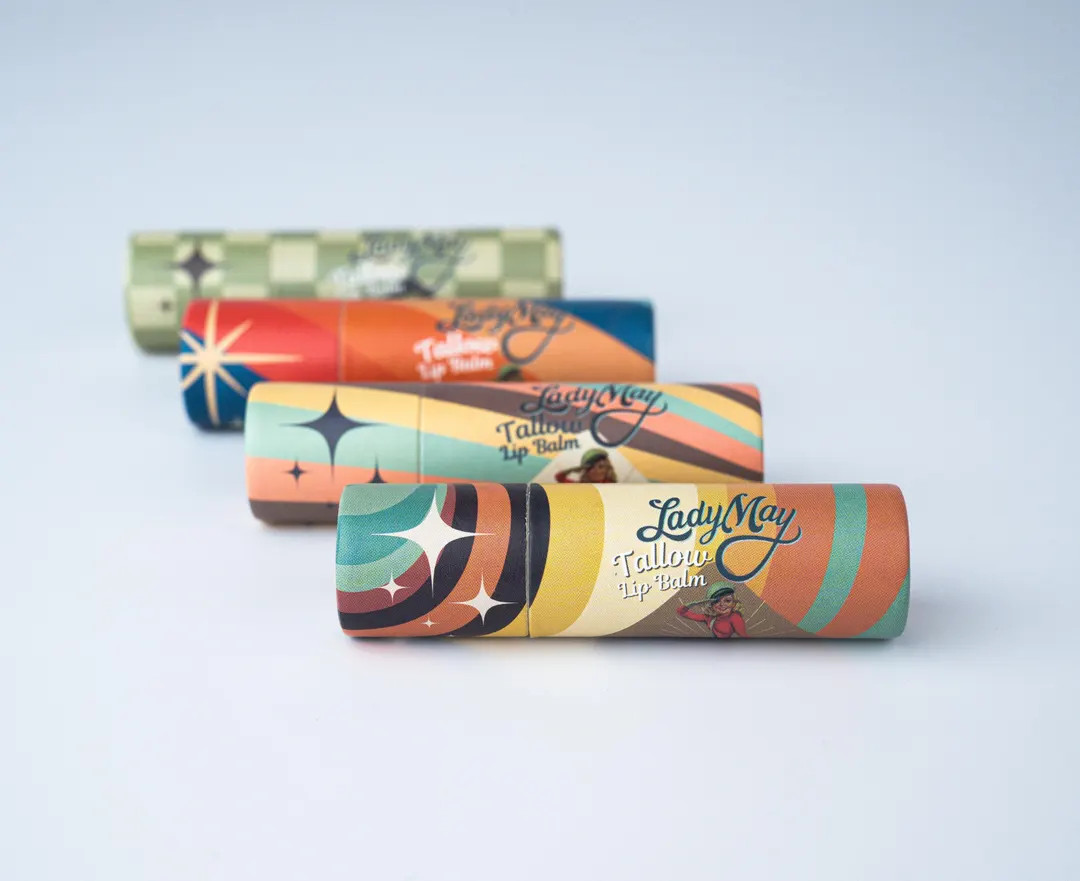 Lady May Tallow Lip Balm 4-pack – Pure, Simple, Natural - Etsy | Etsy (US)