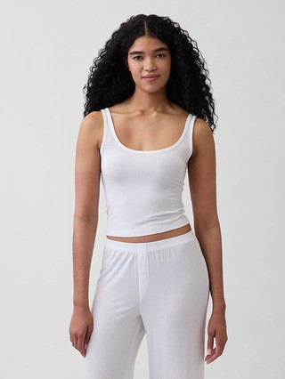 Softest UltraFine Rib Modal PJ Tank Top | Gap (US)