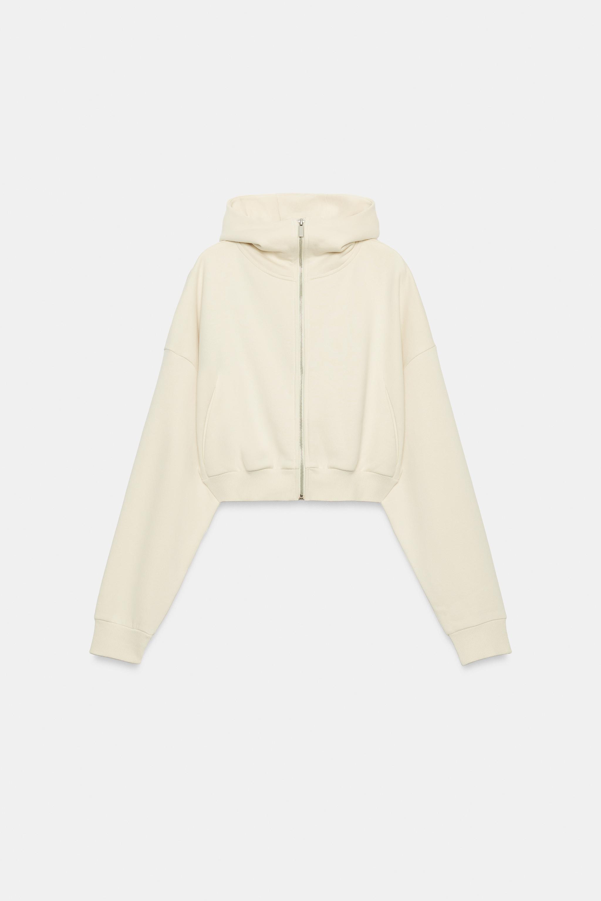 CROPPED HOODIE | Zara UK