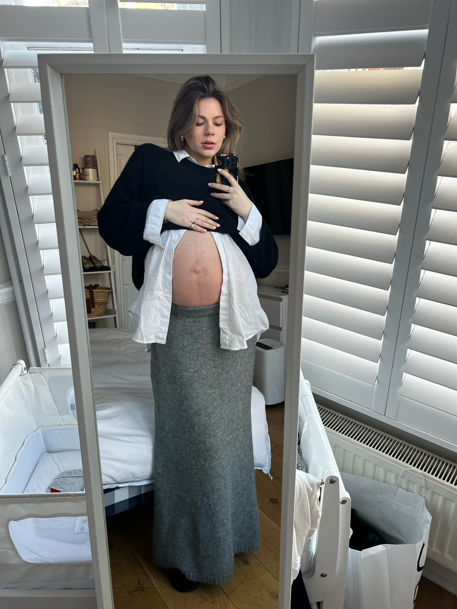 Third trimester cosy outfit for WFH in style 

#LTKSeasonal #LTKbump #LTKeurope