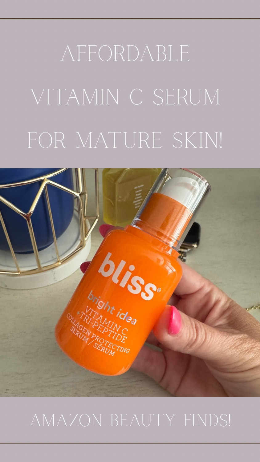 Affordable spa quality vitamin c and peptide serum. Great for all skin types and mature skin. Bliss spa, skincare for over 40 

#LTKStyleTip #LTKBeauty