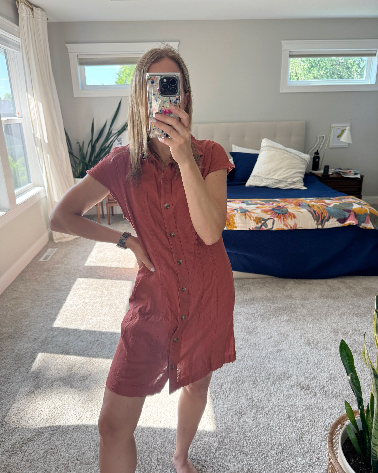 Target for the win! I’m wearing smalls in the dresses, size 2 in the denim shorts and Xs in the athletic shorts, size small in the fringe jacket