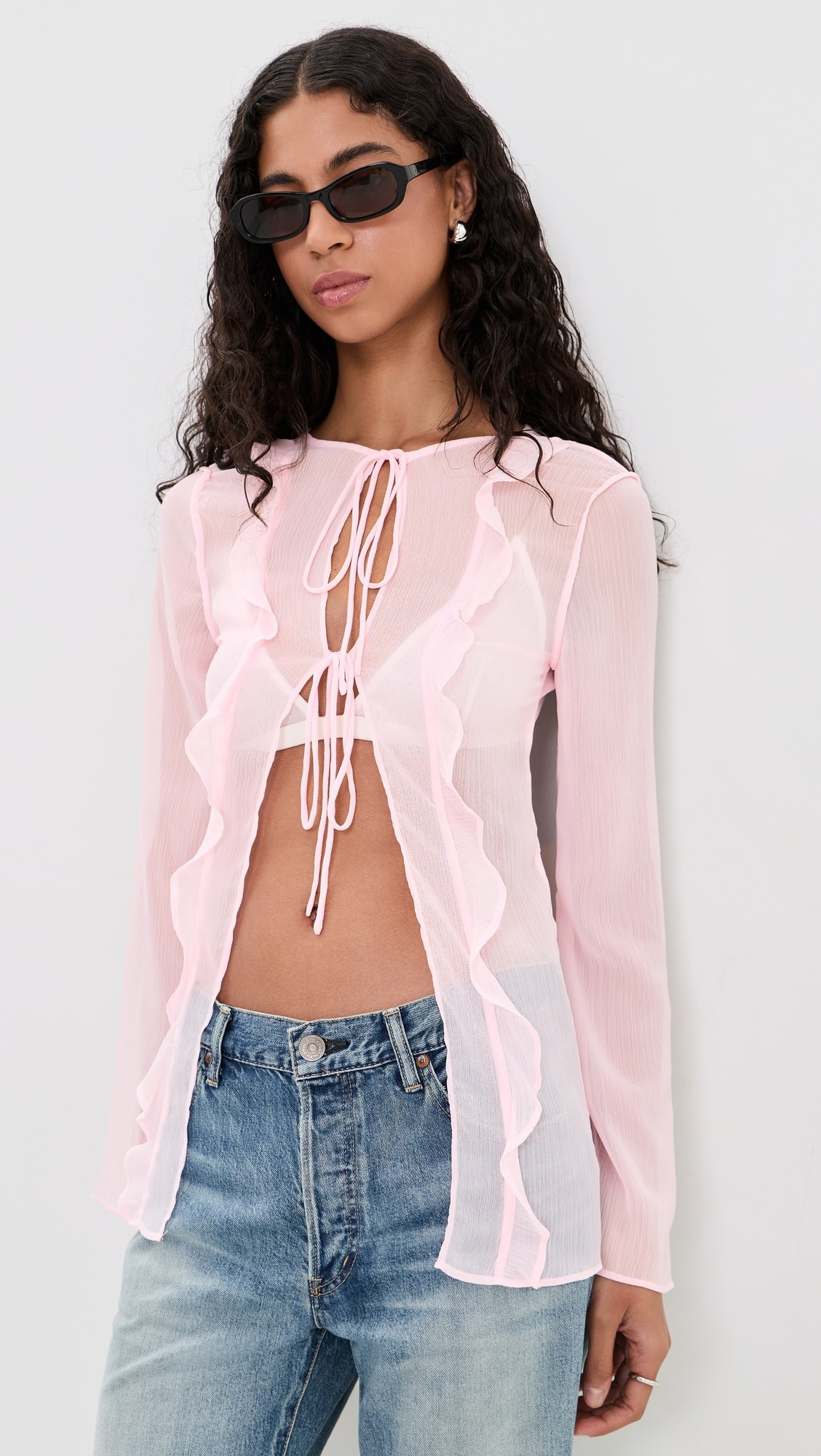 Barely There Tie Top | Shopbop