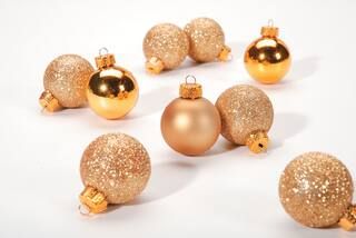 Mini Gold Christmas Ornaments, 1"" By Darice | 12 Pack | Michaels® | Michaels Stores