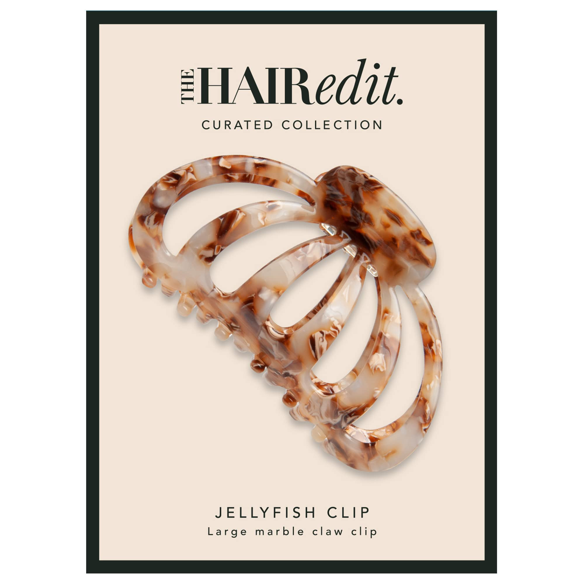 The Hair Edit Jellyfish Clip - Large Tortoise Shell Claw Clip | Amazon (US)