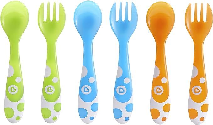 Munchkin® Multi™ Toddler Forks and Spoons, 6 Pack | Amazon (US)