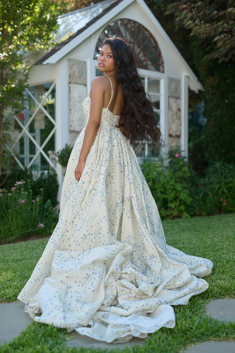 The Blue Vine Roman Holiday Gown | Selkie Collection
