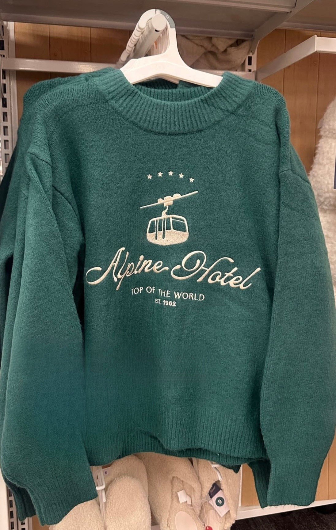 This sweatshirt is so soft and plush 

#LTKSeasonal #LTKHoliday #LTKTravel