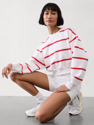 Heavyweight Terry Crew Sweatshirt | Athleta