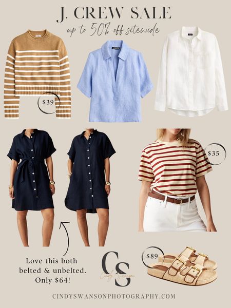 Jcrew sale. Up to even 50% off

Some of these items are selling out fast, some of the items included here in this board are items that I own, and they are staple pieces that will be good for years ! 

I wear true to size in all 



#LTKTravel #LTKOver40 #LTKSaleAlert