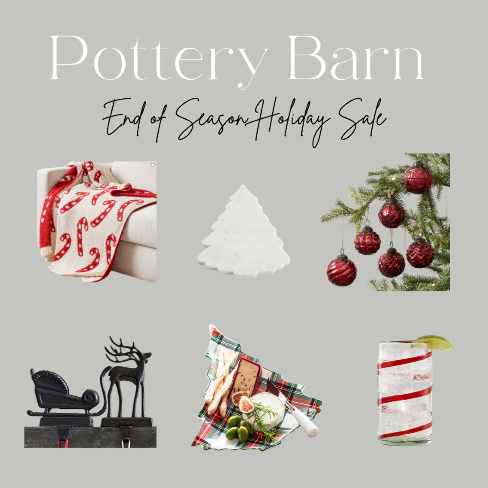 Pottery Barn end of season sale! 

#LTKHome #LTKGiftGuide #LTKSaleAlert