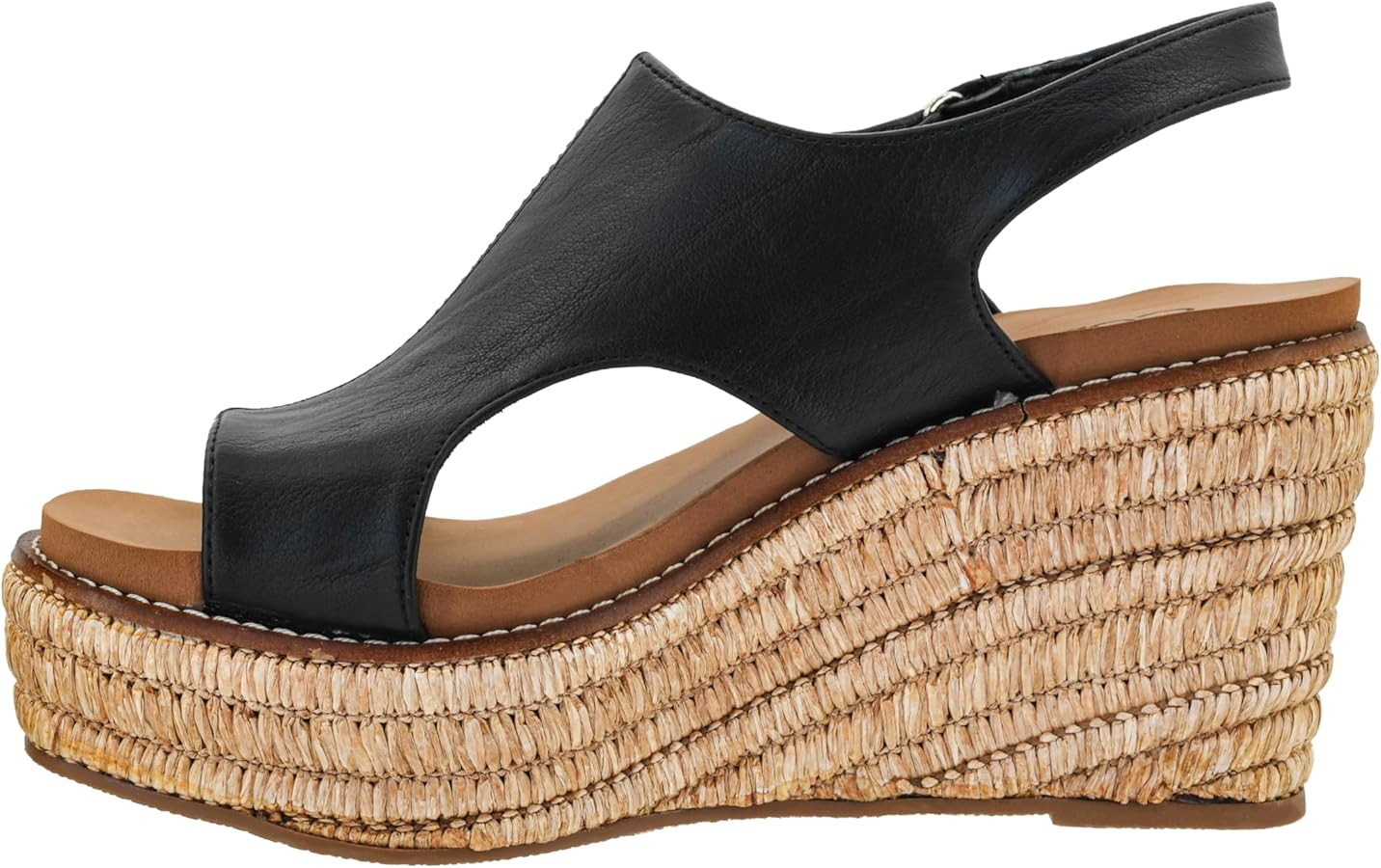 Corkys Footwear Women's Freddie Wedge Sandals with 3.75-Inch Heel and 2-inch Platform- Comfort-En... | Amazon (US)