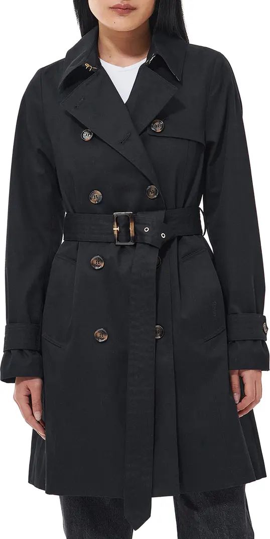 Greta Belted Water Resistant Twill Trench Coat | Nordstrom