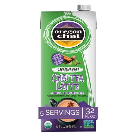 Oregon Chai Caffeine Free Chai Concentrate, 32 Fluid Ounces (Pack of 1) | Walmart (US)