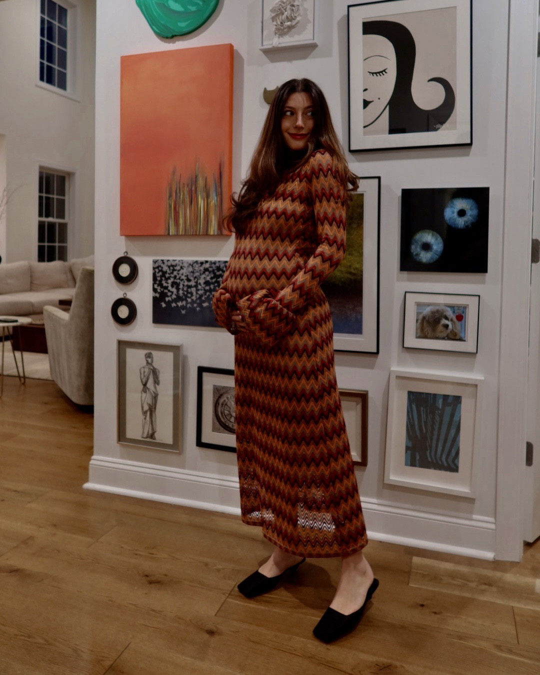 then and now! The fact that I can wear this dress still at 24 weeks pregnant (scroll to see a very different time) is incredible  

#LTKFindsUnder100 #LTKStyleTip #LTKBump