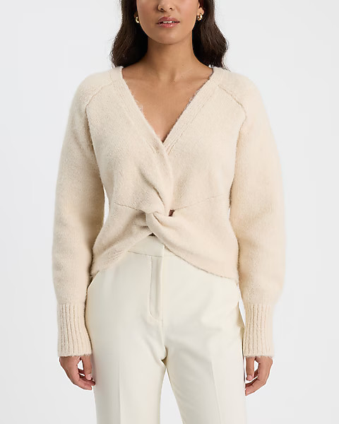 Reversible Twist Sweater | Express