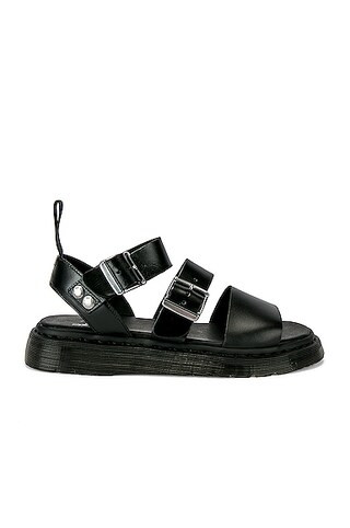 Dr. Martens Gryphon Sandal in Black | FWRD 