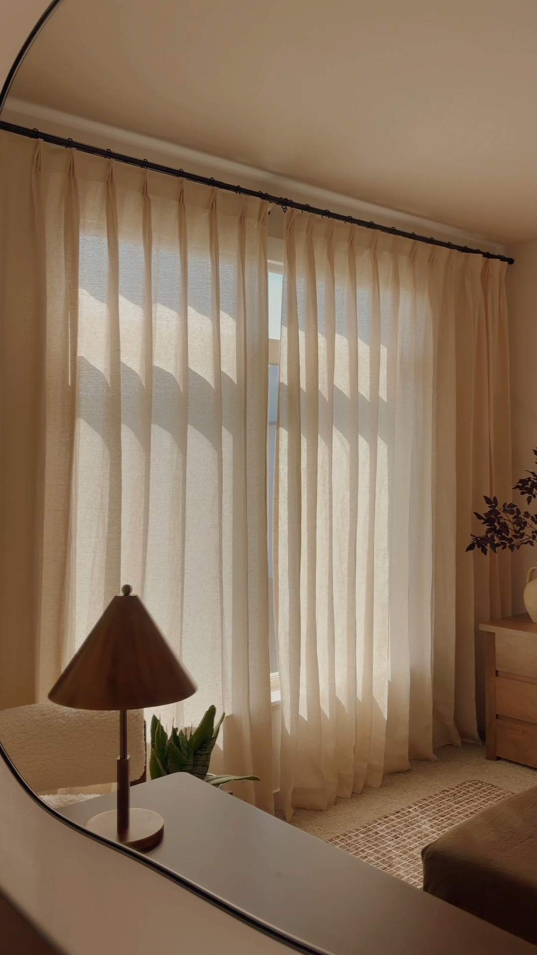 Guest room curtains @twopagescurtains

✨ discount code - NEUTRALHOMEBODY for 22% off 

Featured:
Patti premium 100% Belgian Flax linen /Natural/Triple tailor pleat/65”W*98”L/unlined/Memory trained

#LTKFallSale #LTKSeasonal #LTKHome