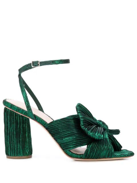 Camellia knot sandals | Farfetch (UK)