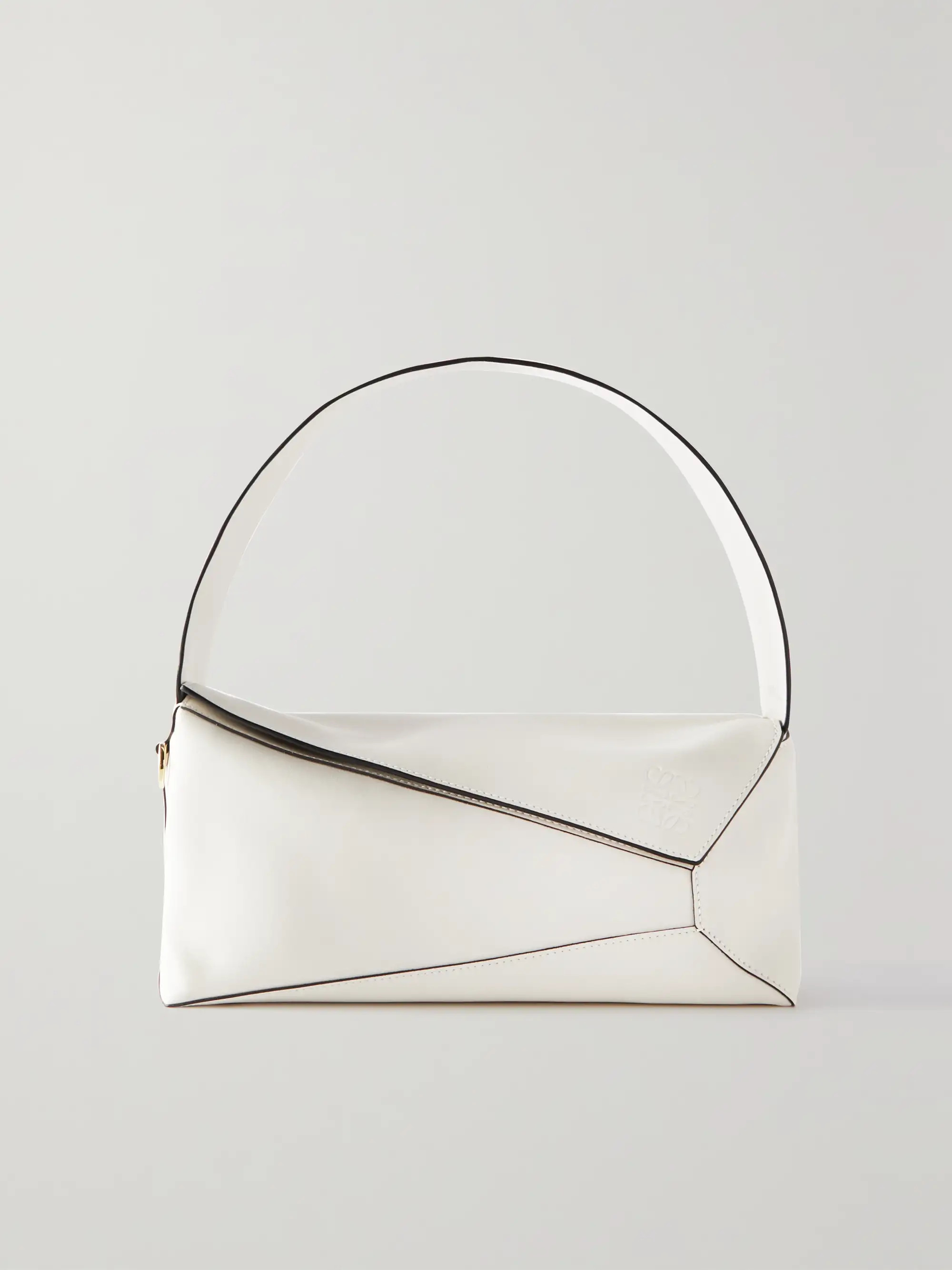 White Puzzle leather shoulder bag | LOEWE | NET-A-PORTER | NET-A-PORTER (UK & EU)