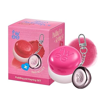fwee Blurry Pudding Pot + Keychain SET | Airbrushed Blush & Lip, Buildable Pigment, Long-lasting,... | Amazon (US)