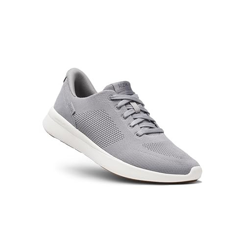 Kizik Lima 2 Slip On Shoes for Men: Comfortable All-Day for Walking, Gym, or Casual Wear, Wide Toe Box Available, Slip in & Stand Out, Hands Free - Alloy Wide M8.5 | Amazon (US)