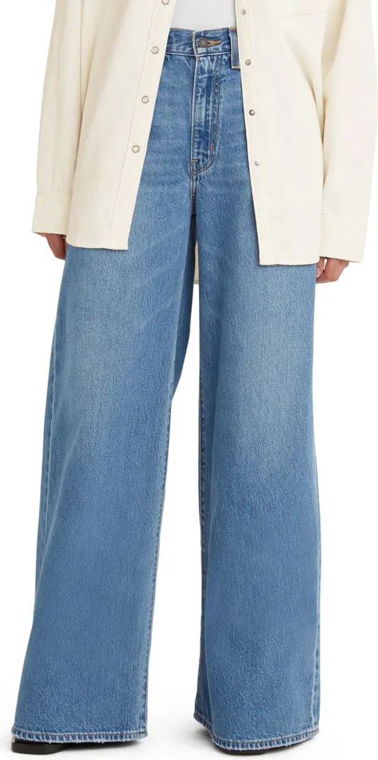 XL Flood Wide Leg Jeans | Nordstrom