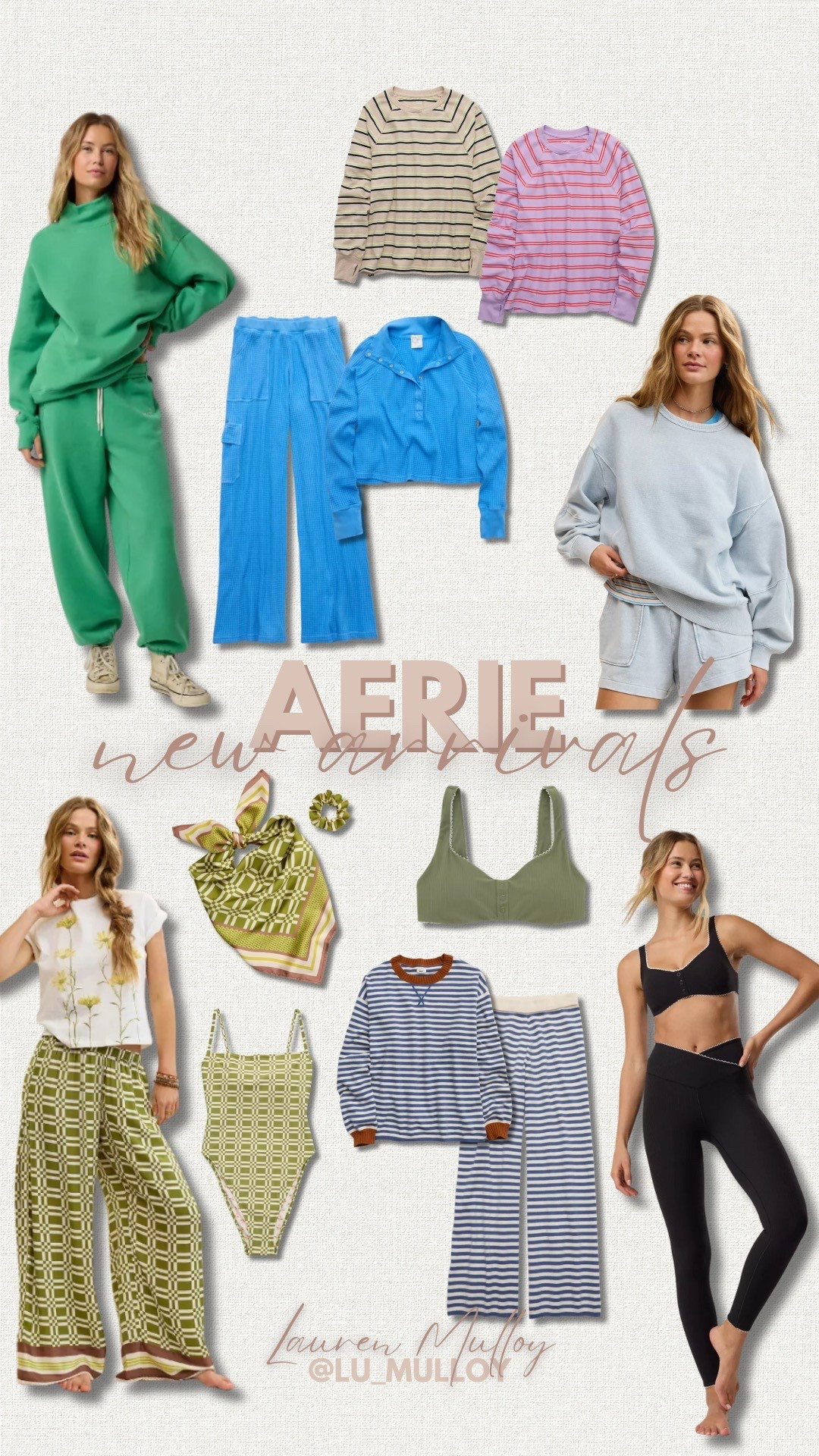 Give me all the comfy things! The new arrivals from Aerie are 😍. The sets can all be worn together or separate! Perfect for outfits as we transition to spring weather! 

aerie, aerie sale, sweatset, two piece set, Lauren Mulloy, California

#LTKmomlife #LTKgrwm #LTKootd