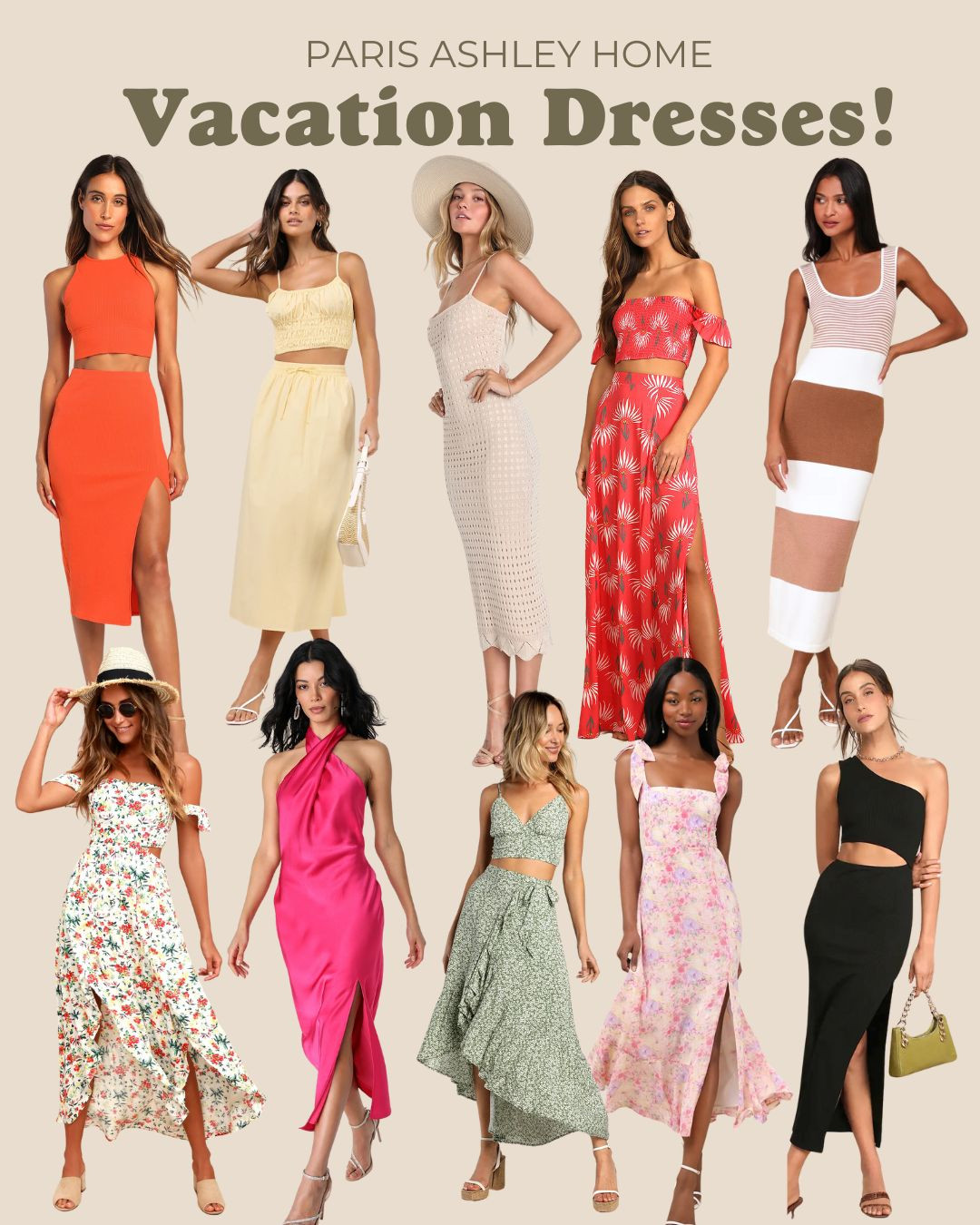 Vaction Dresses! Vacation Outfit Inspo!

#lulus 

 #LTKSeasonal #LTKParties #LTKStyleTip
