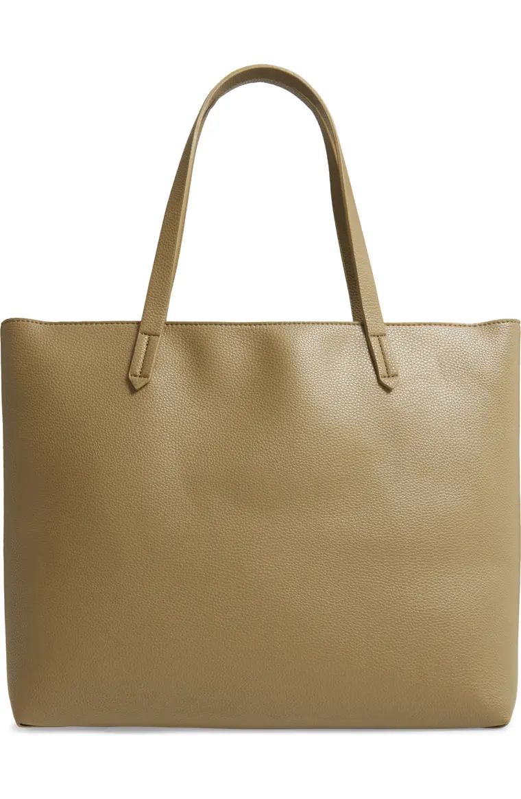 Faux Leather Classic Tote | Nordstrom