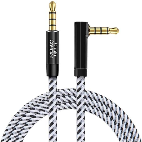 Amazon.com: FosPower Audio Cable (15 FT), Stereo Audio 3.5mm Auxiliary Short Cord Male to Male Au... | Amazon (US)