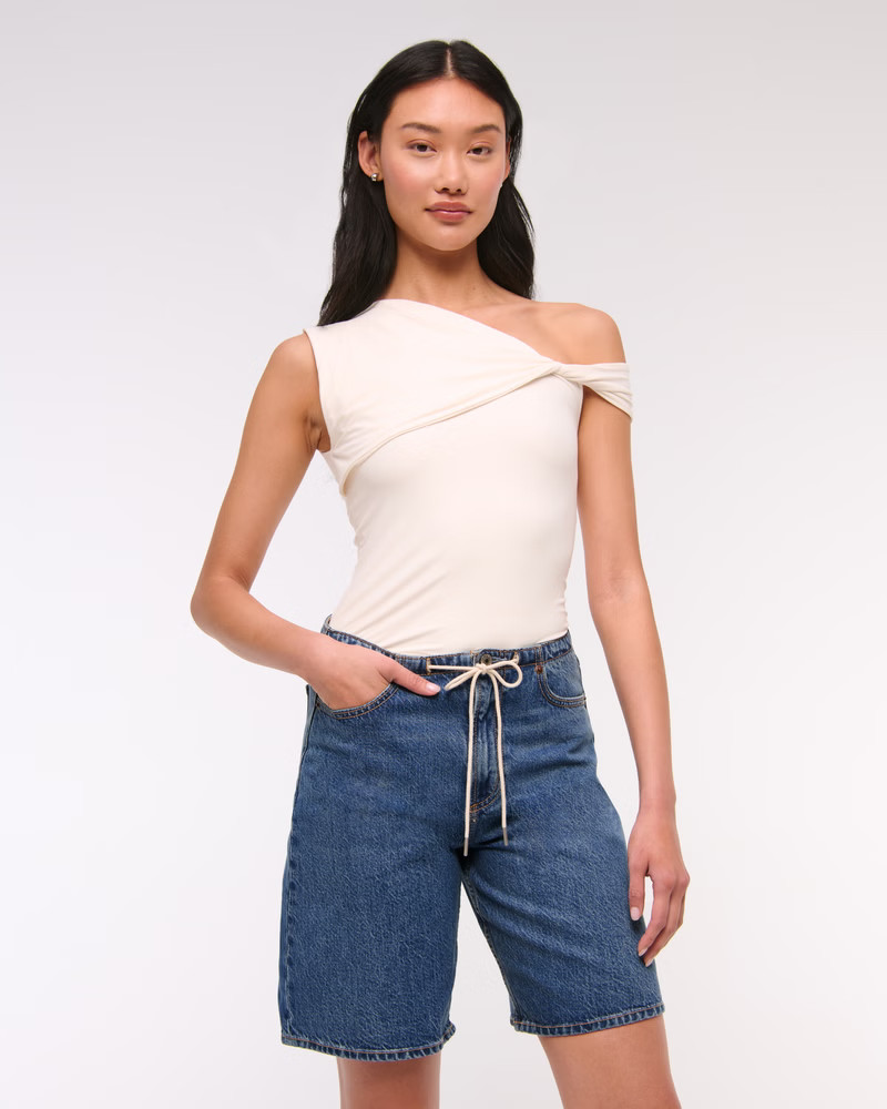 Mid Rise Jort | Abercrombie & Fitch (US)