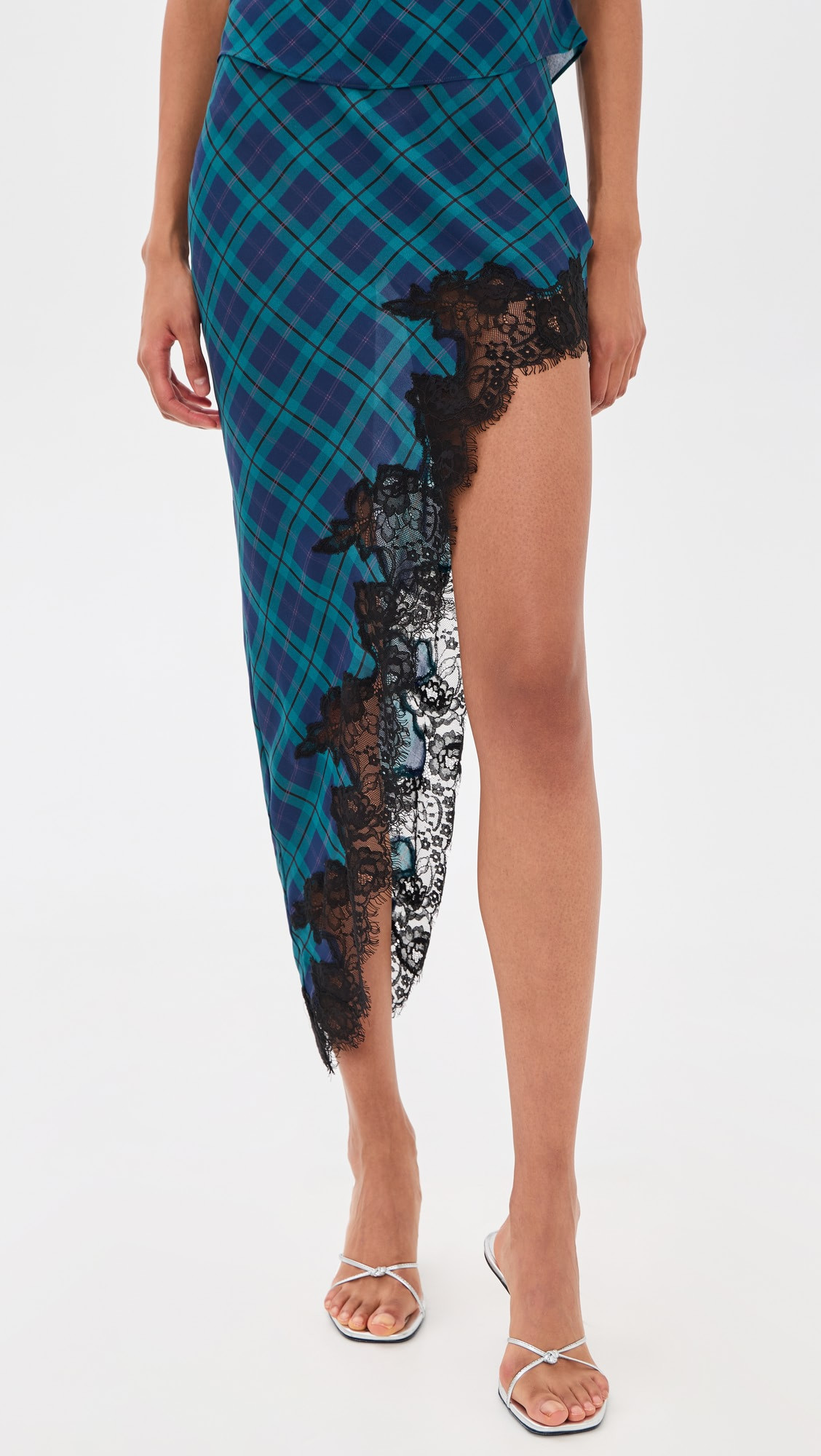 Tartan Asymmetrical Skirt | Shopbop