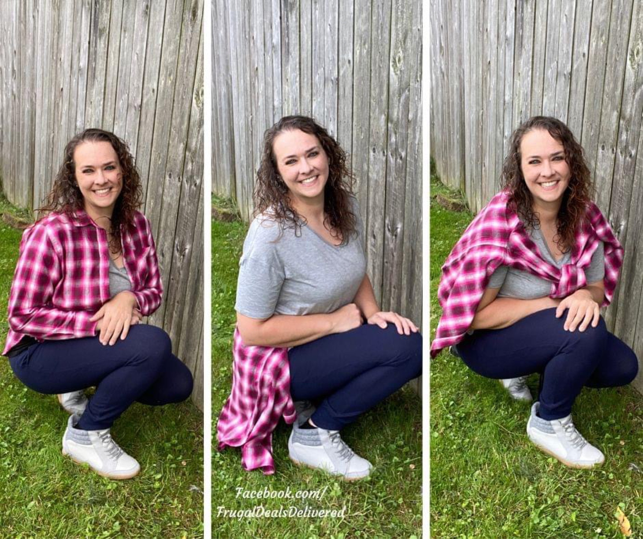 Flannels... a classic to grab for this fall season! I styled it in 3 ways. #ad Is the 90's tie around the waist look back? Which is your fav. way, sh.a.re below!!
AND guys. These joggers are a MUST grab... I am in love with how SUPER soft they are, they even have pockets! I'm grabbing more colors (size up if you want a looser waist)! And these hi top sneakers are comfy and have a hidden wedge & memory soles. SO cute and worth.every.penny!!! 

Screenshot this pic to get shoppable product details with the LIKEtoKNOW.it shopping app make sure you follow FrugalDealsDelivered for more ideas and collage inspiration! 

Follow my shop @FrugalDealsDelivered on the @shop.LTK app to shop this post and get my exclusive app-only content!


Follow my shop @FrugalDealsDelivered on the @shop.LTK app to shop this post and get my exclusive app-only content!

#liketkit 
@shop.ltk
https://liketk.it/3QLRY 

Follow my shop @FrugalDealsDelivered on the @shop.LTK app to shop this post and get my exclusive app-only content!

#liketkit #LTKSeasonal #LTKstyletip #LTKunder50 #LTKstyletip #LTKSeasonal #LTKunder50
@shop.ltk
https://liketk.it/3QNla

#LTKbeauty #LTKsalealert #LTKstyletip