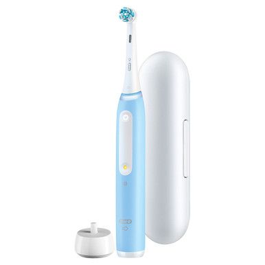 iO Series 4 Rechargeable Electric Toothbrush, Blue | Oral B