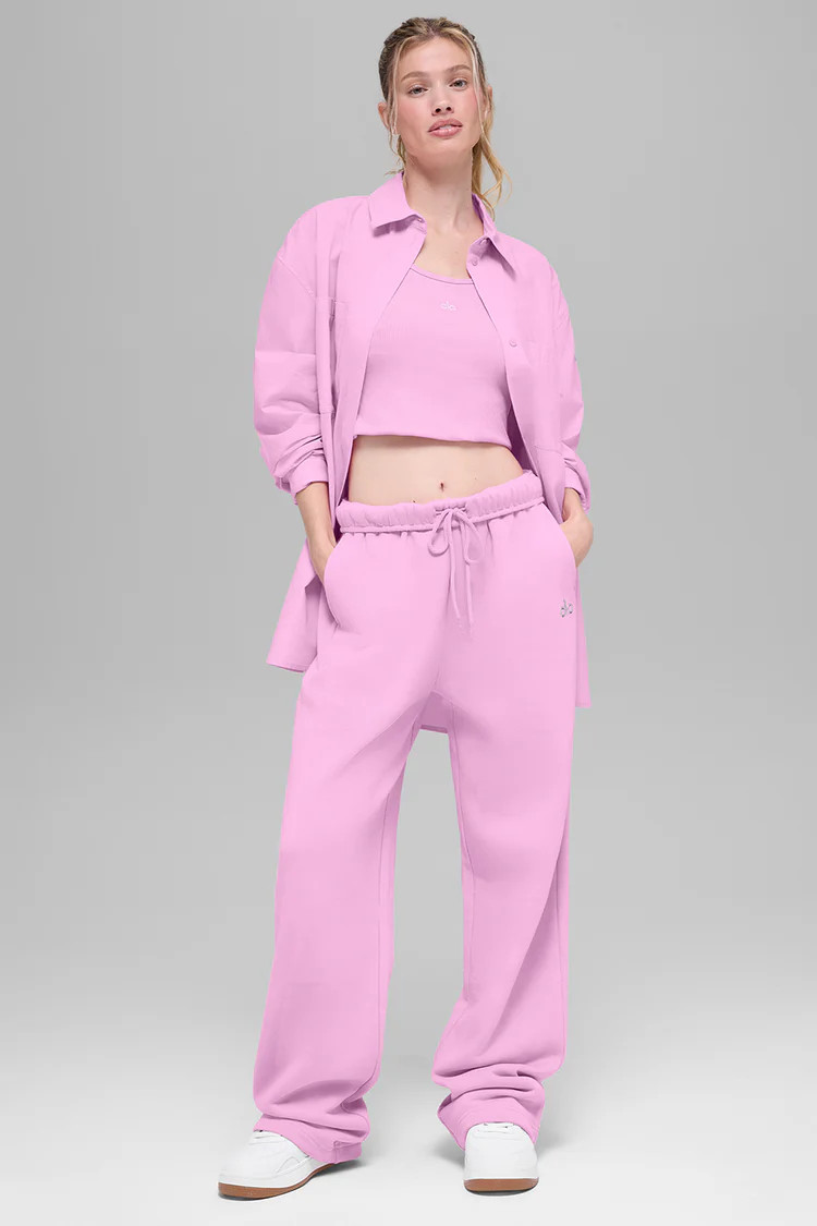 Cotton Real Deal Button Up Long Sleeve | Alo Yoga (US)