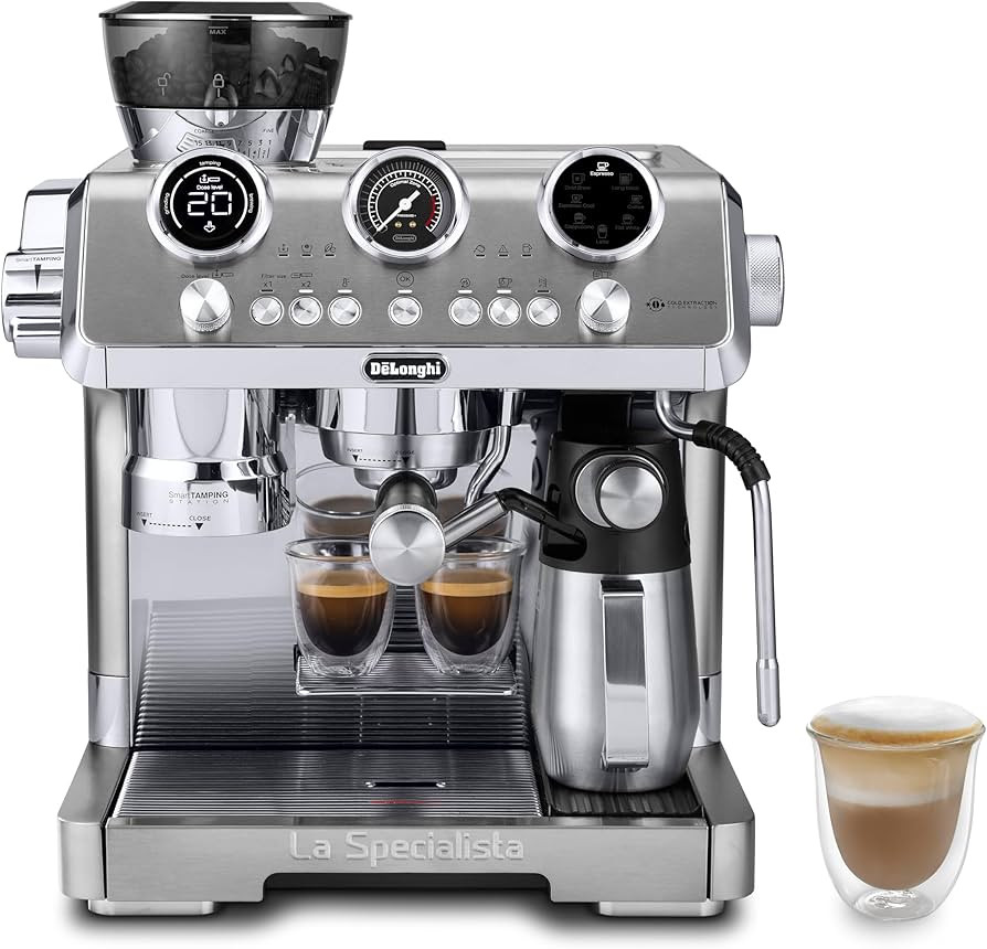 De'Longhi La Specialista Maestro Espresso Machine with Grinder, Auto & Manual Milk Frother – Be... | Amazon (US)