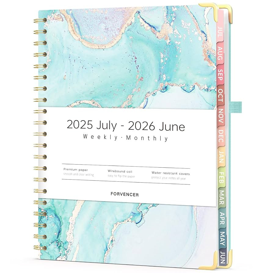 Forvencer Planner 2025-2026 for Women, Academic Year Monthly and Weekly Planner, July 2025 - Jun ... | Amazon (US)