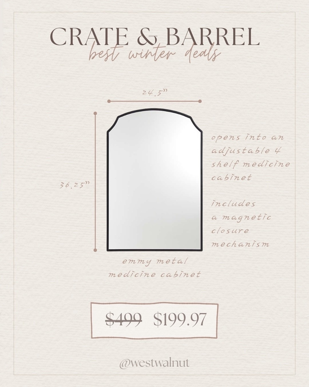 I absolutely adore Crate & Barrel, but since it’s more of an upper-tier brand, I always keep an eye out for their sales.

Right now, they have a few great ones happening, and after browsing, I’ve rounded up my top 9 favorites to share with you! 

These are pieces I genuinely love and would style in my own home, and the best part is snagging them at a discount. If you’ve been eyeing Crate & Barrel for a while, now is such a good time to shop!

#HomeDecorFinds #HomeDecor #CrateAndBarrel 

#LTKHome