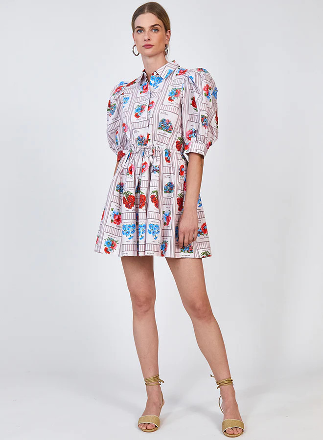 McCauley Dress- Garden Flowers | Bette's