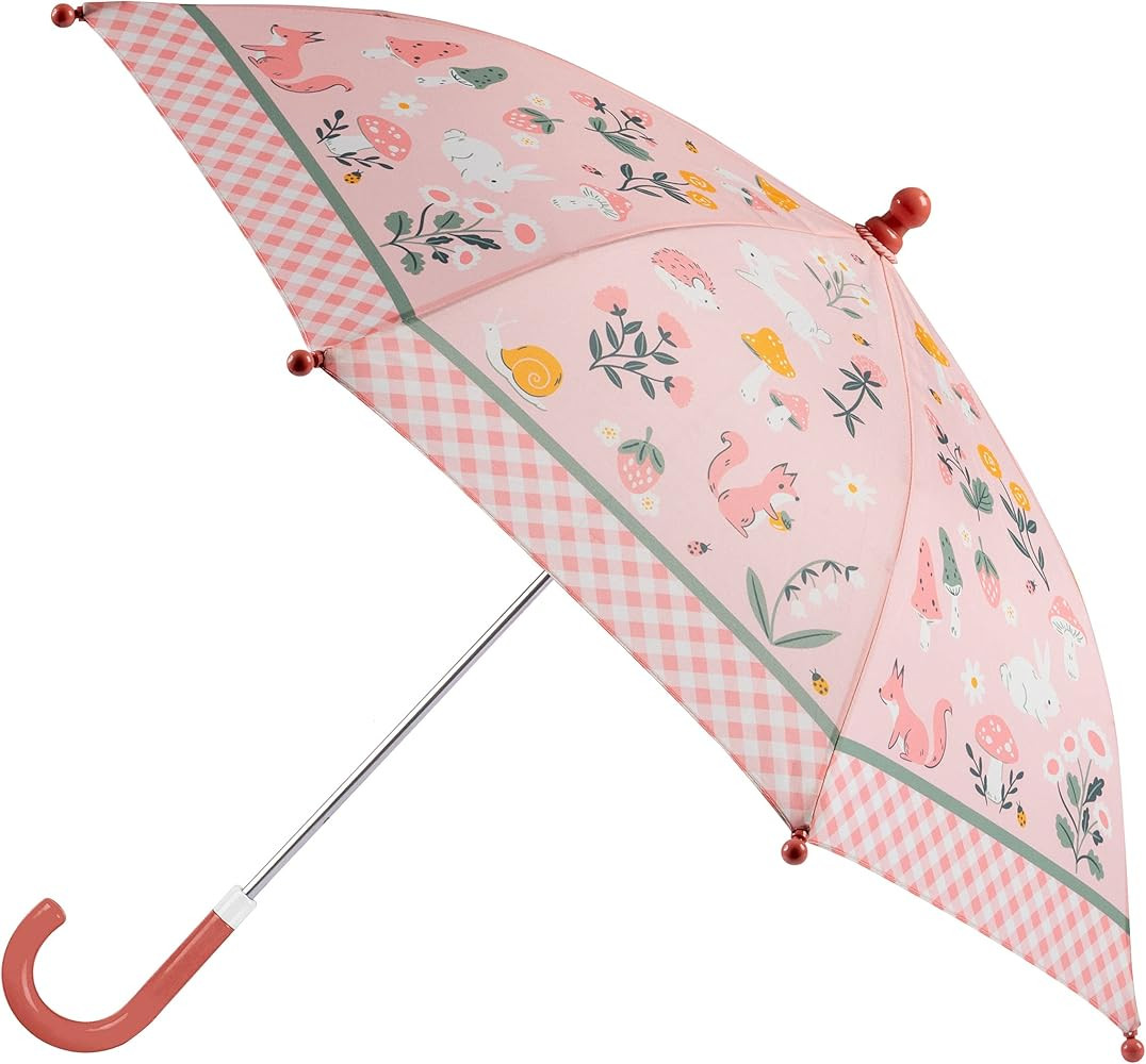 Stephen Joseph, Toddler and Little Kid Umbrella with Pinch Free Closure and Colorful Design | Amazon (US)