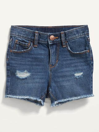 Unisex Slouchy Straight Cut-Off Jean Shorts for Toddler | Old Navy (US)