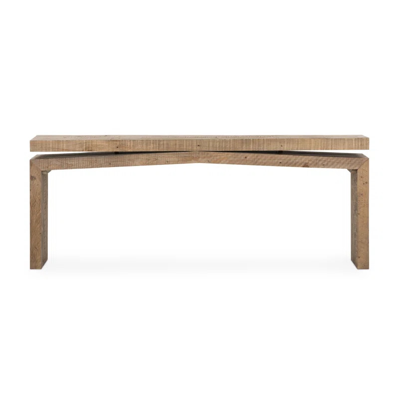 Henn 78.75'' Solid Wood Console Table | Wayfair North America