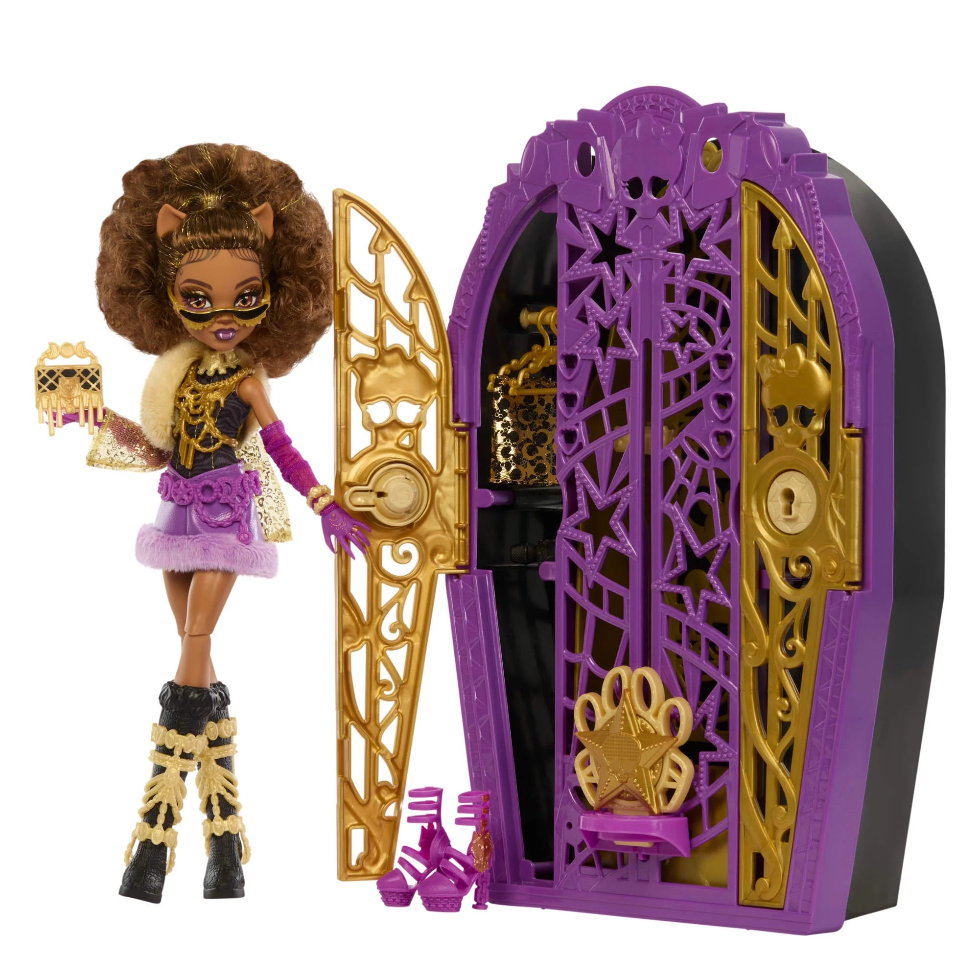 Monster High Skulltimate Secrets Hauntlywood Mysteries Doll, Clawdeen Wolf with 19+ Surprises | Walmart (US)