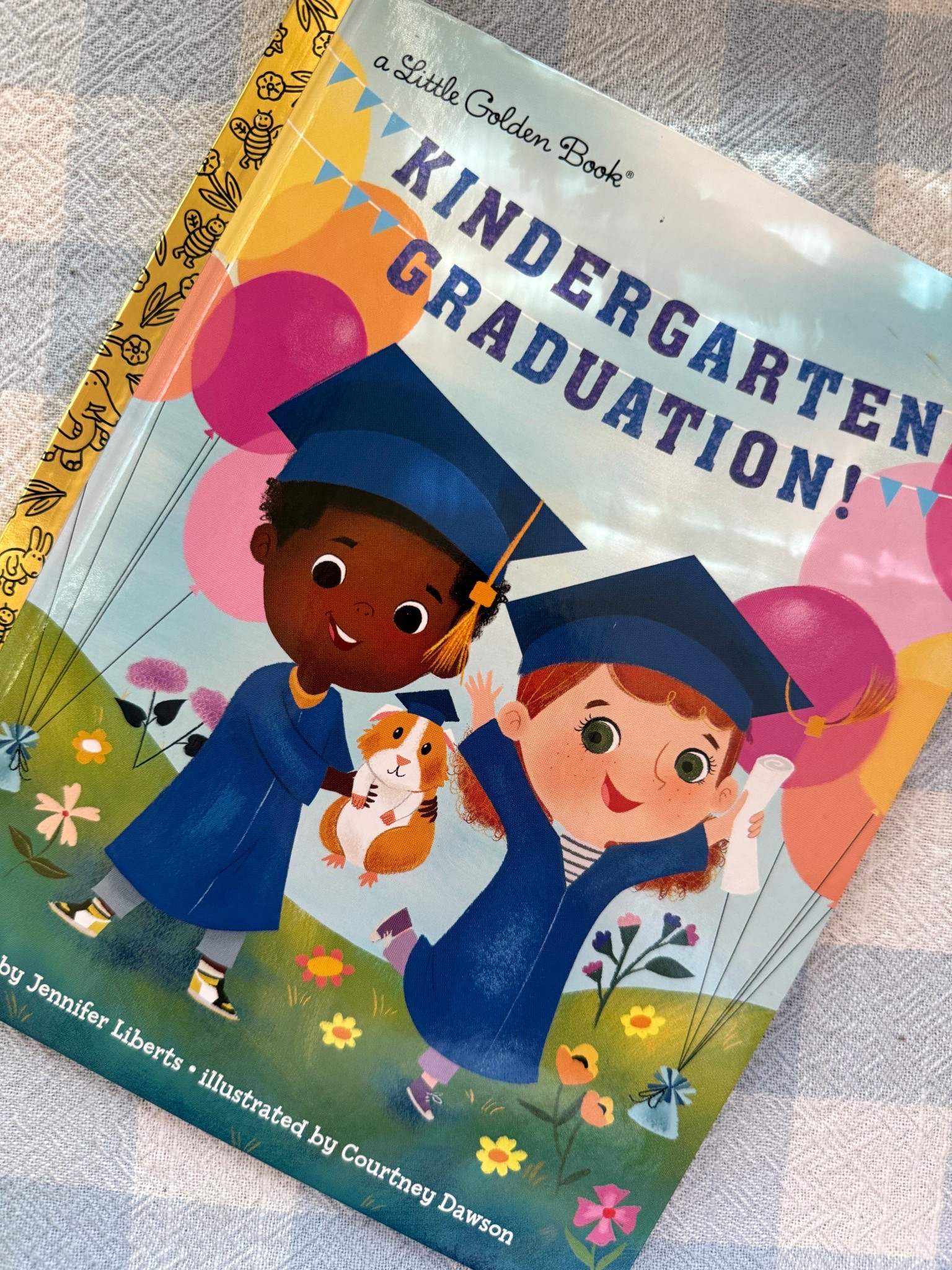 I got this book for Braxton’s kindergarten graduation, I can’t believe we are already here 😭