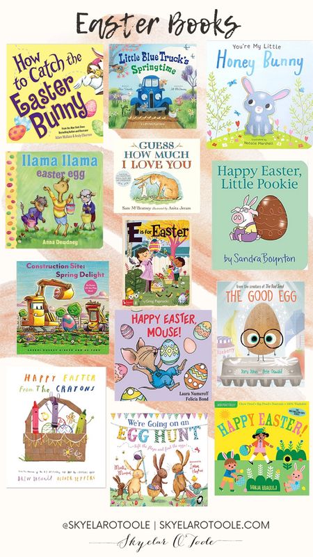 Easter books - spring books - kids books - children’s books - board books 

#LTKSeasonal #LTKkids #LTKbaby